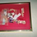 Collage rouge